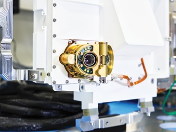 NASA Rover's SHERLOC equipment