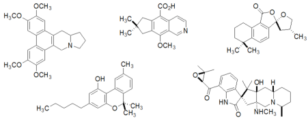 Diagram of chemical compounds